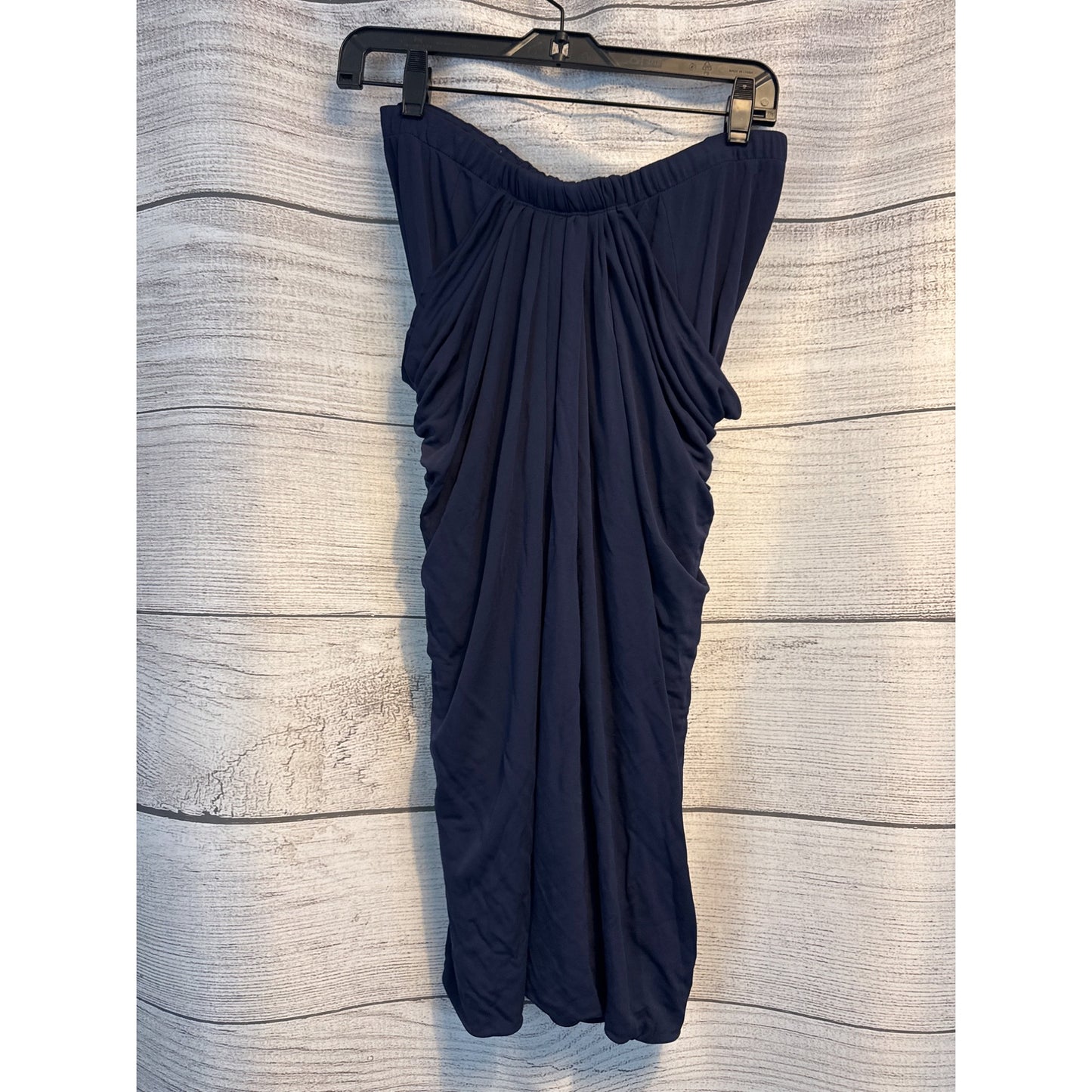 NWT Yigal Strapless Navy Dress Size S