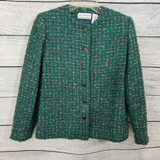 Alfred Dunner Tweed Button-Up Jacket, Size 6P