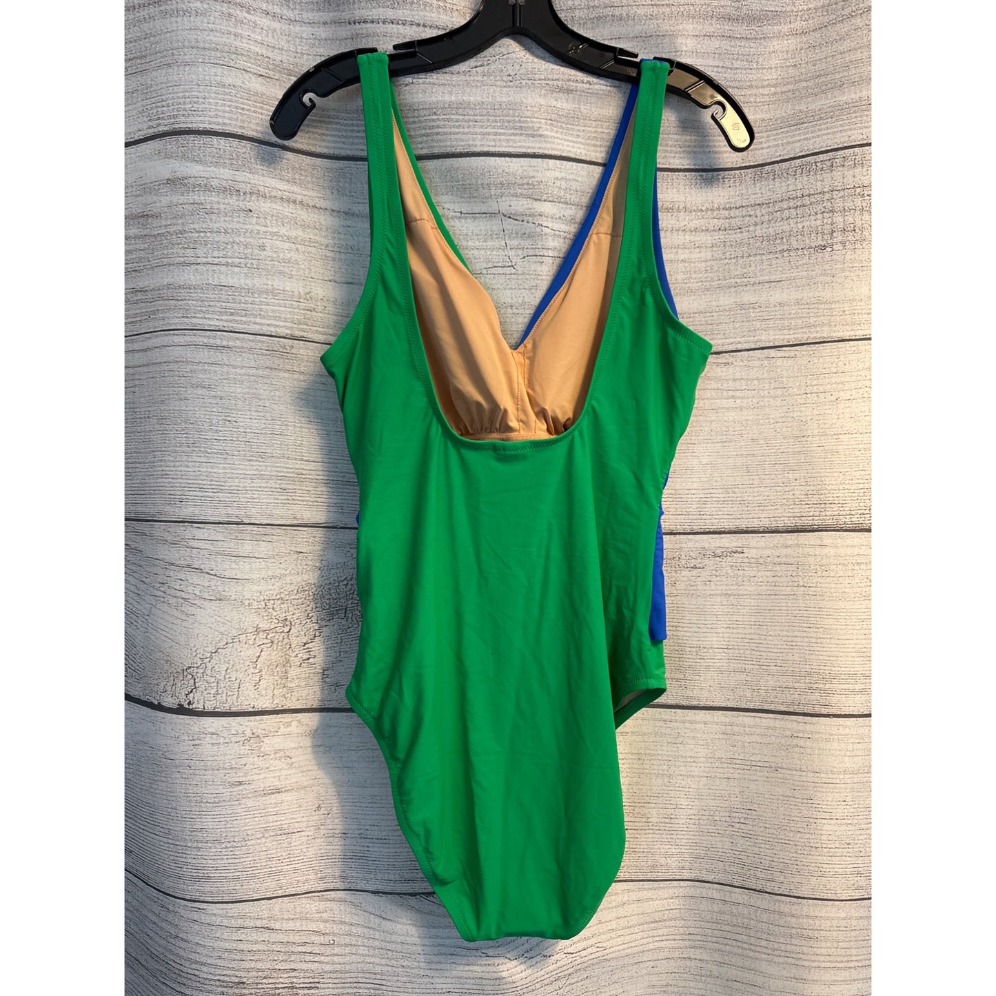 NWT J. Crew Colorblock One-Piece Swimsuit Size L