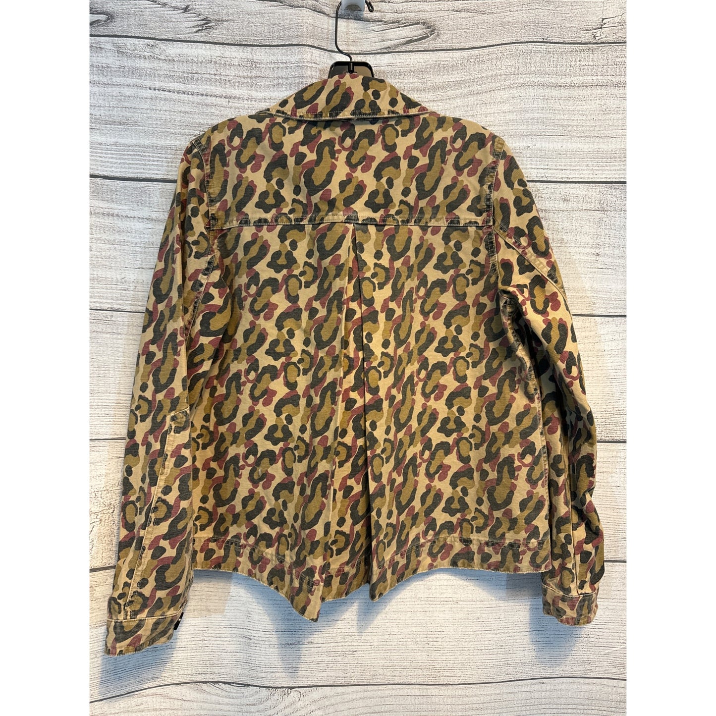 Veronica Beard Jeans Leopard Print Jacket Size S