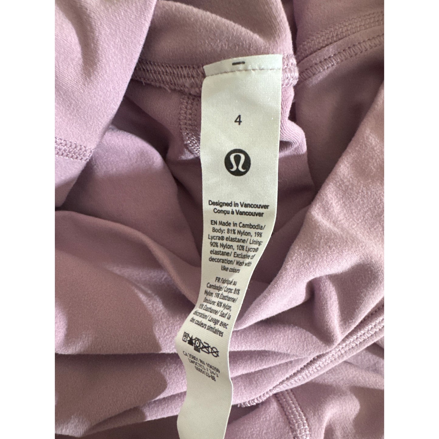 Lululemon Align 25 inch Size 4
