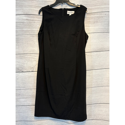Danny & Nicole Sleeveless Classic Fit Little Black Dress Size 16