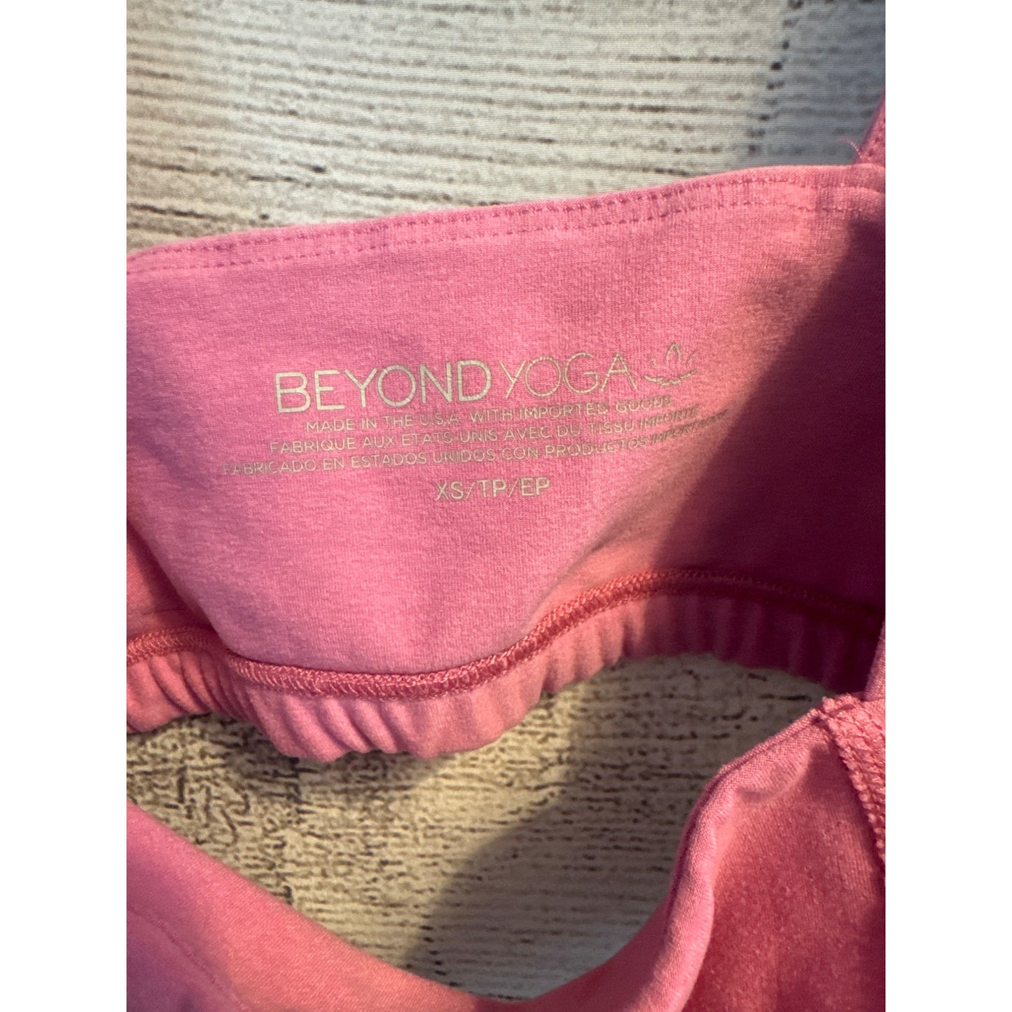 Beyond Yoga Spacedye At Your Leisure High Waist Midi Legging and Bra Size XS