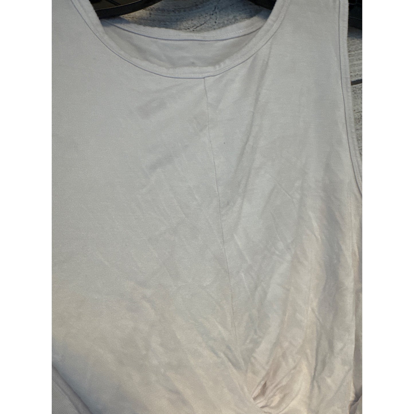 Alo Yoga Cover draped jersey crop top