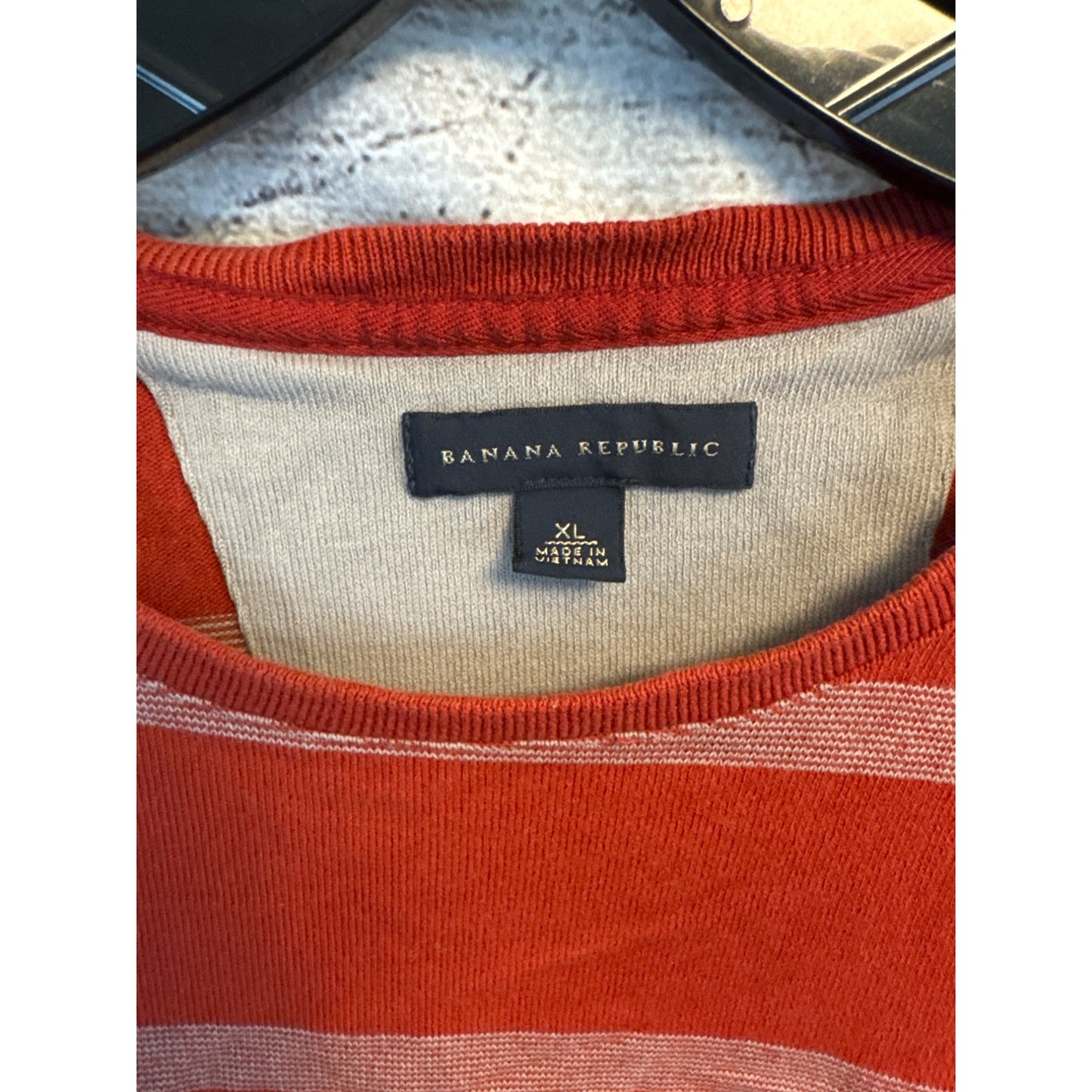 Banana Republic Mens Striped Long Sleeve Size XL