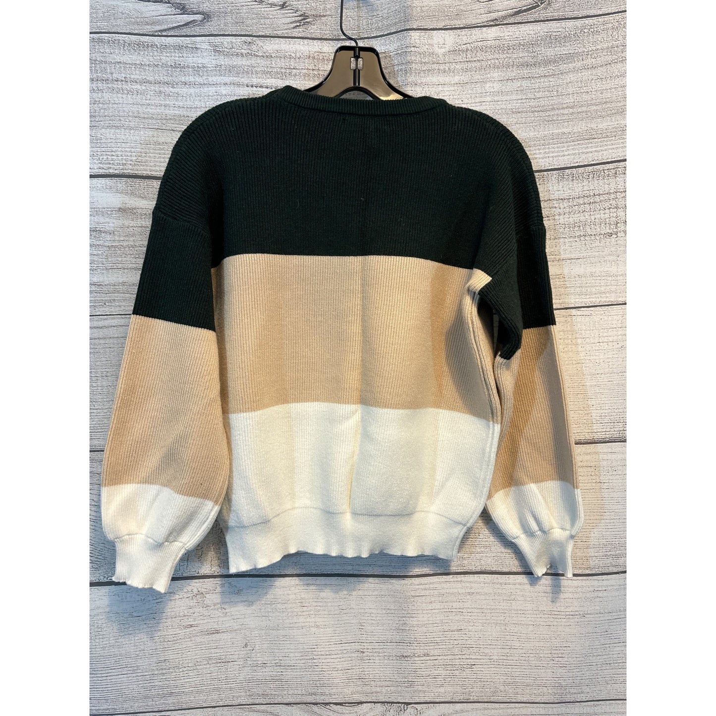 Shein Color Block Drop Shoulder Sweater Size 4/S