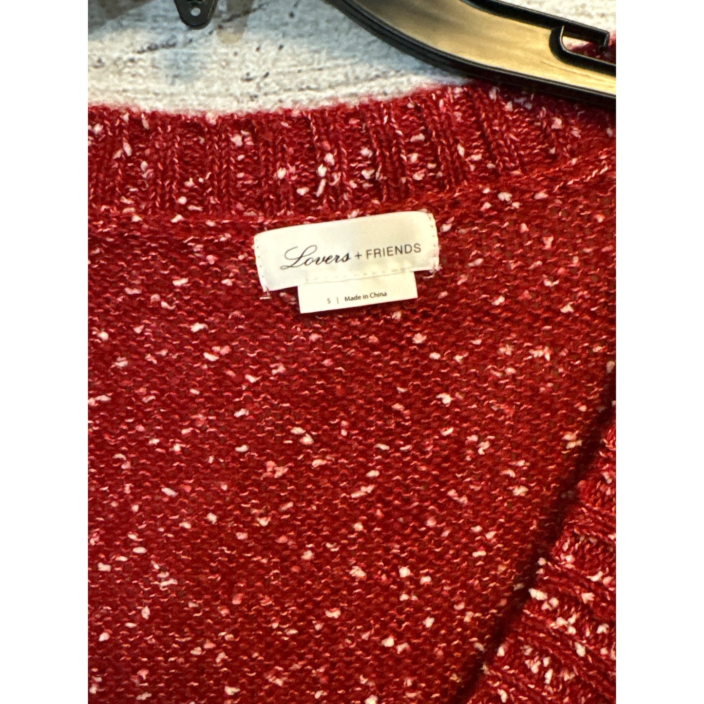 Lovers + Friends x Revolve Lena Sweater Dress In Berry S