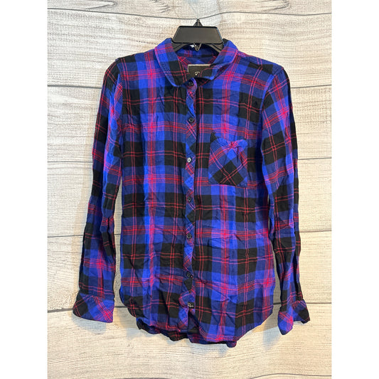 Rails Plaid Button Down
