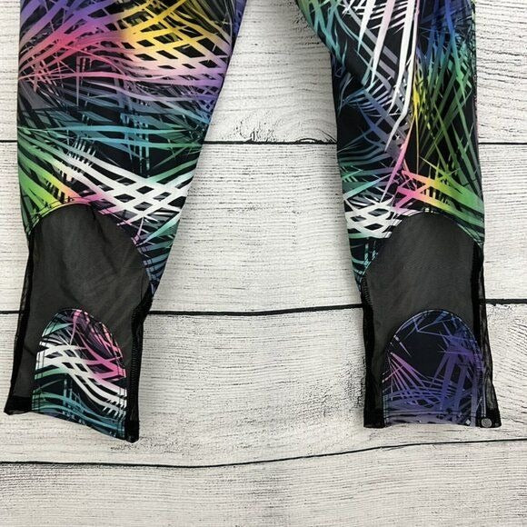 Onzie Colorful Geometric Print Leggings Size XS