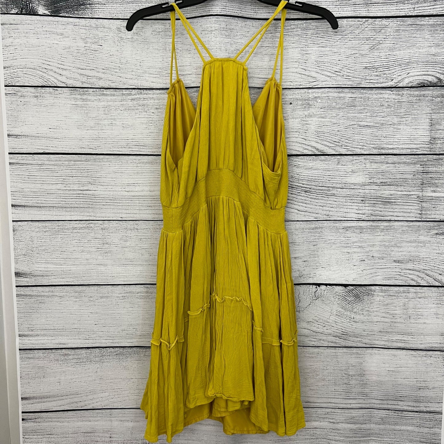Jack by BB Dakota Yellow Sleeveless Sundress, Size M