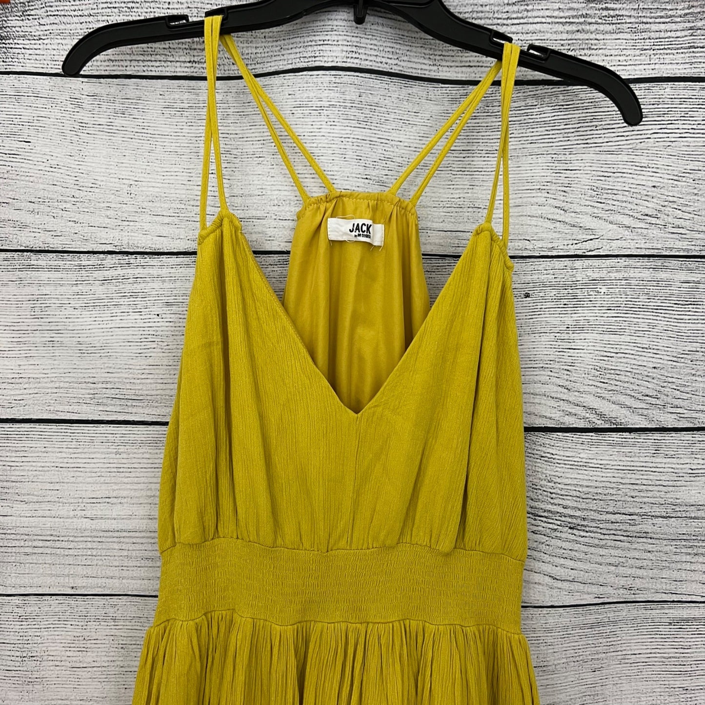 Jack by BB Dakota Yellow Sleeveless Sundress, Size M