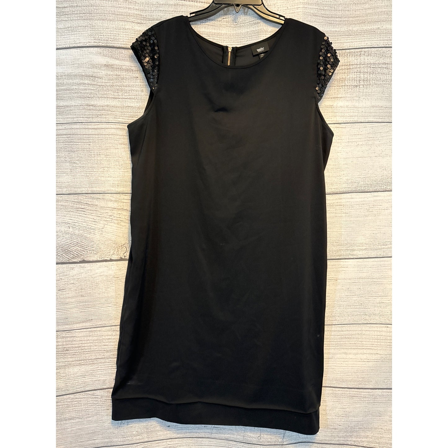 Mossimo Black Sequin Cap Sleeve Dress XL