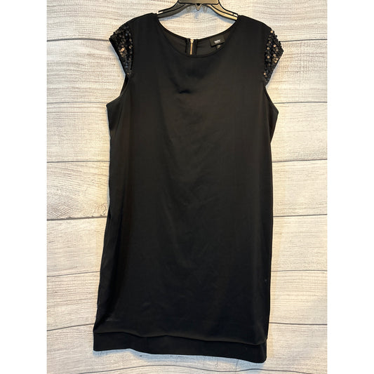 Mossimo Black Sequin Cap Sleeve Dress XL