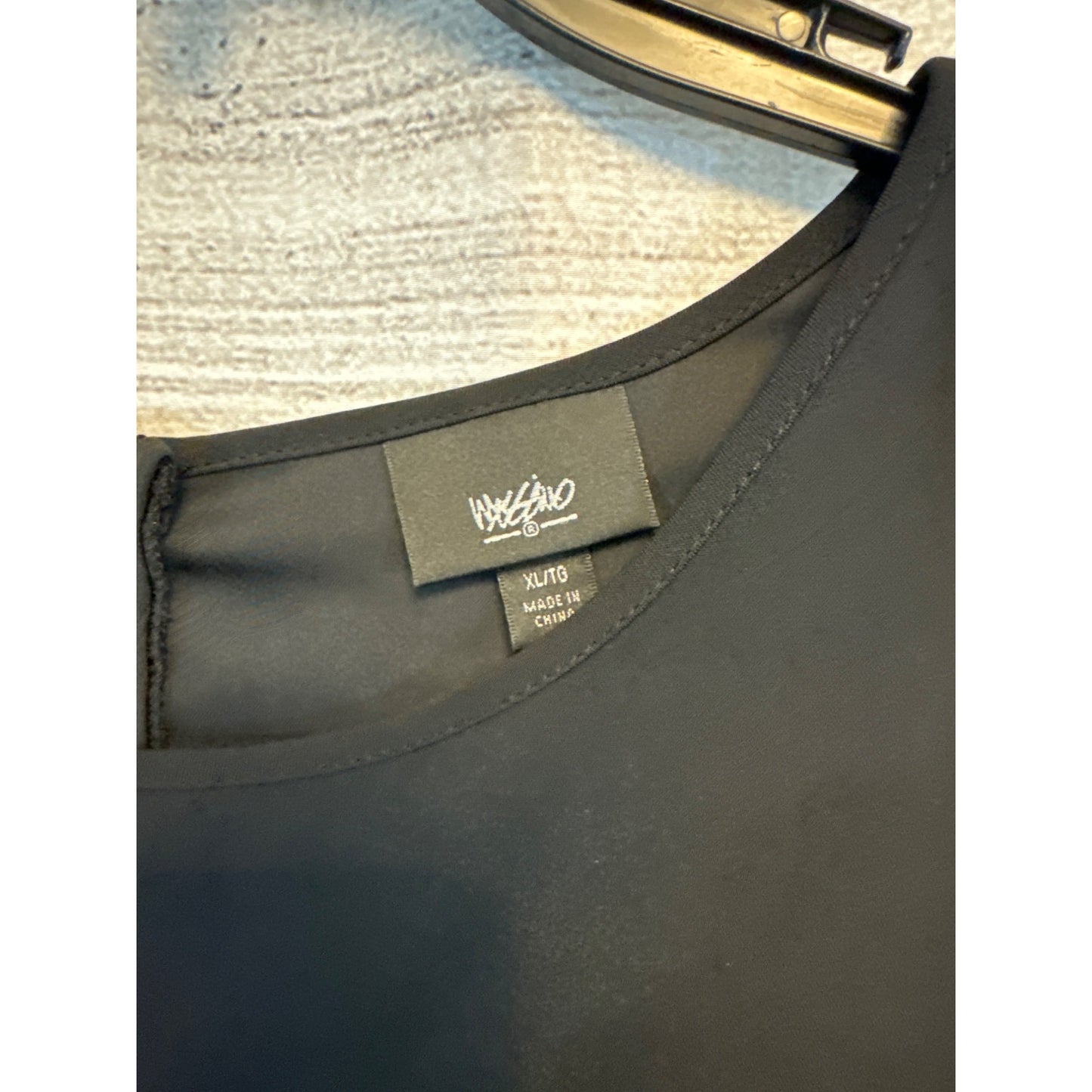 Mossimo Black Sequin Cap Sleeve Dress XL