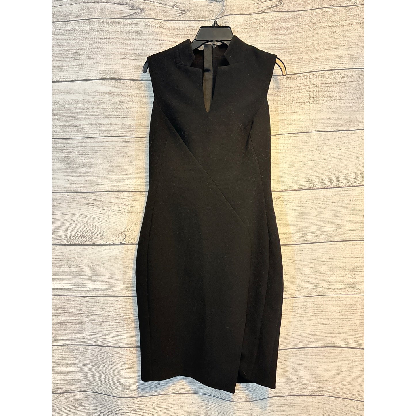 L.K. Bennett London Lupina Fitted Notch Collar Dress 10 US