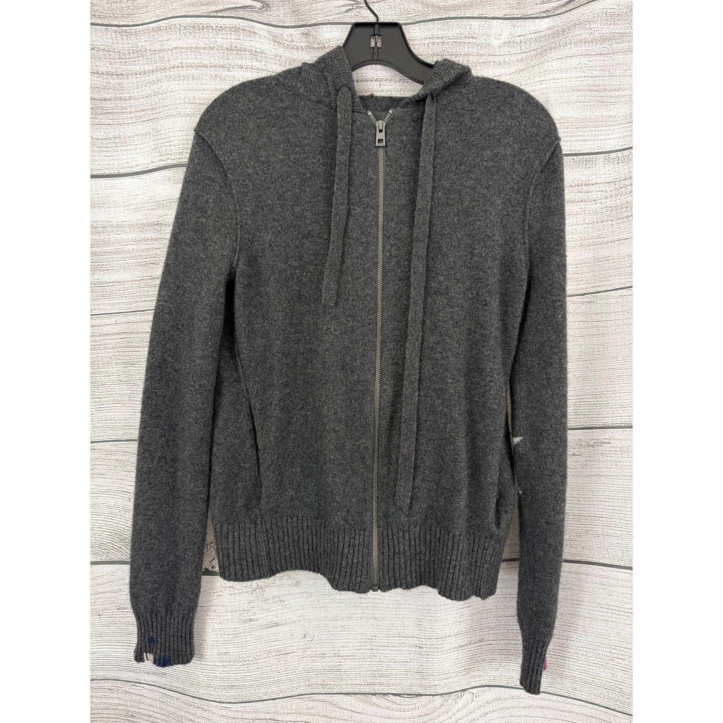 Zadig & Voltaire Cashmere Cassy Patch Hoodie Size S