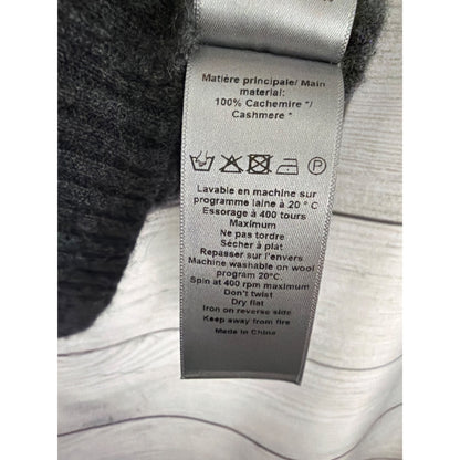 Zadig & Voltaire Cashmere Cassy Patch Hoodie Size S