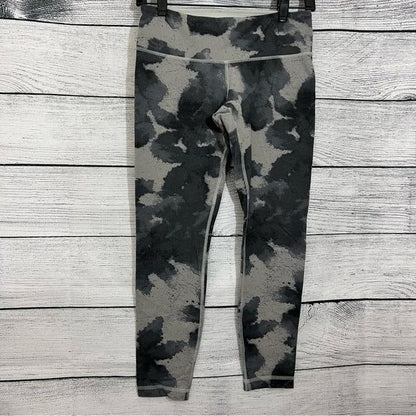 Lululemon Wunder Under Pant Floral Platoon Print Size 6