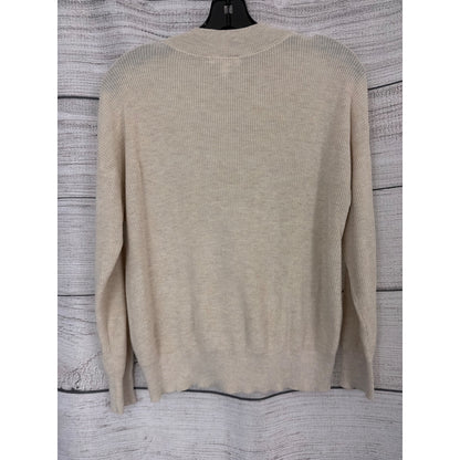 BP Beige Ribbed Knit Sweater XS