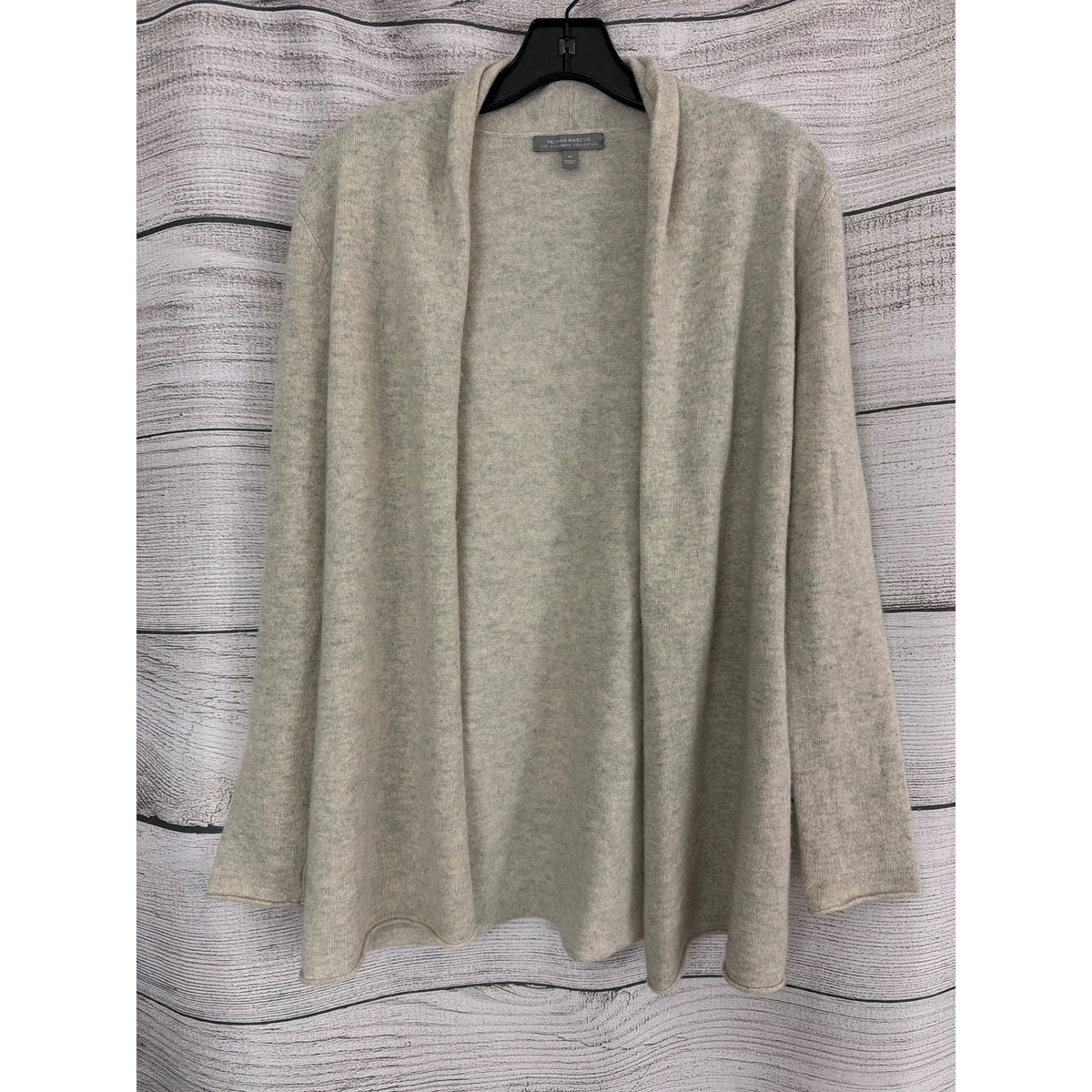 Neiman Marcus Cashmere Collection Open Front Cardigan Size M