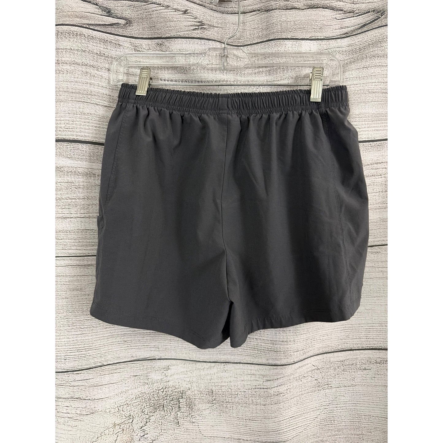 Champion Gray Elastic Waist Athletic Shorts Size S