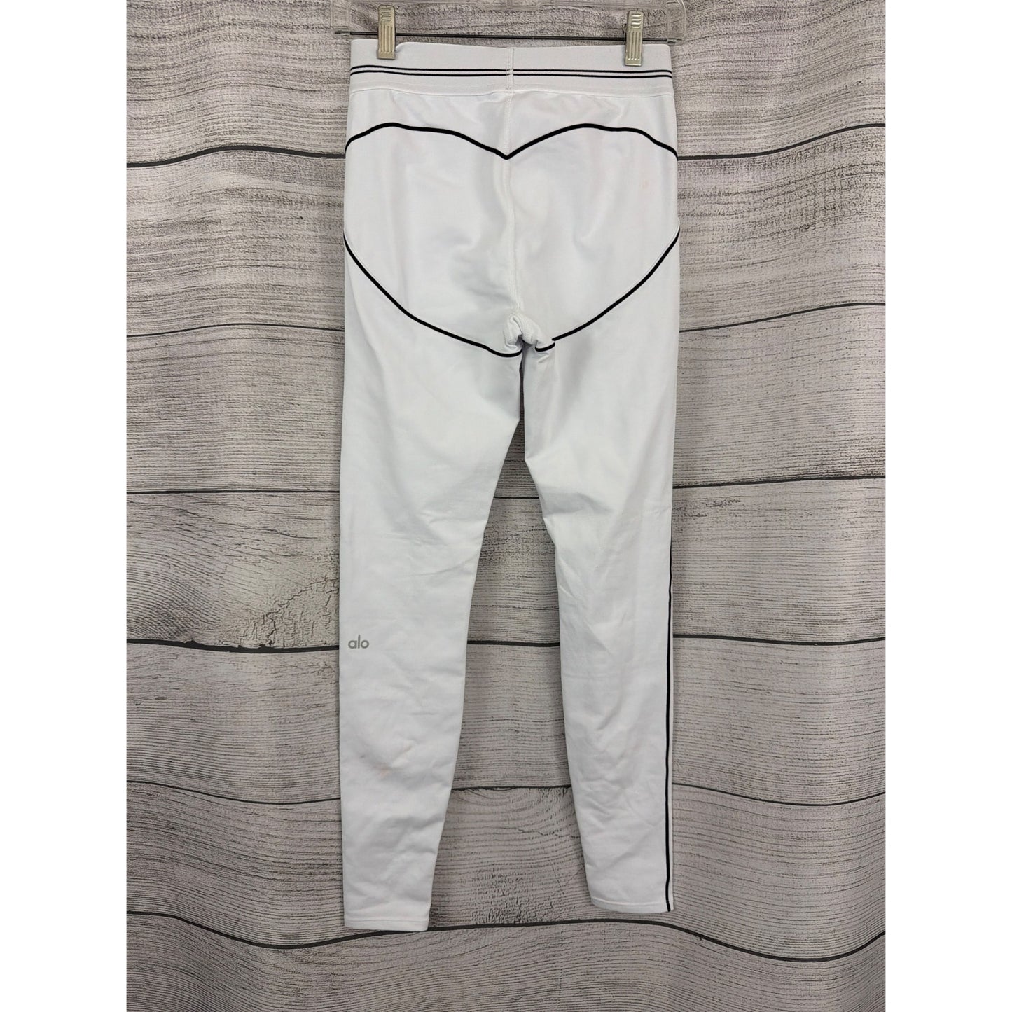Alo Yoga Airbrush High-Waist Heart Throb Leggings Size S