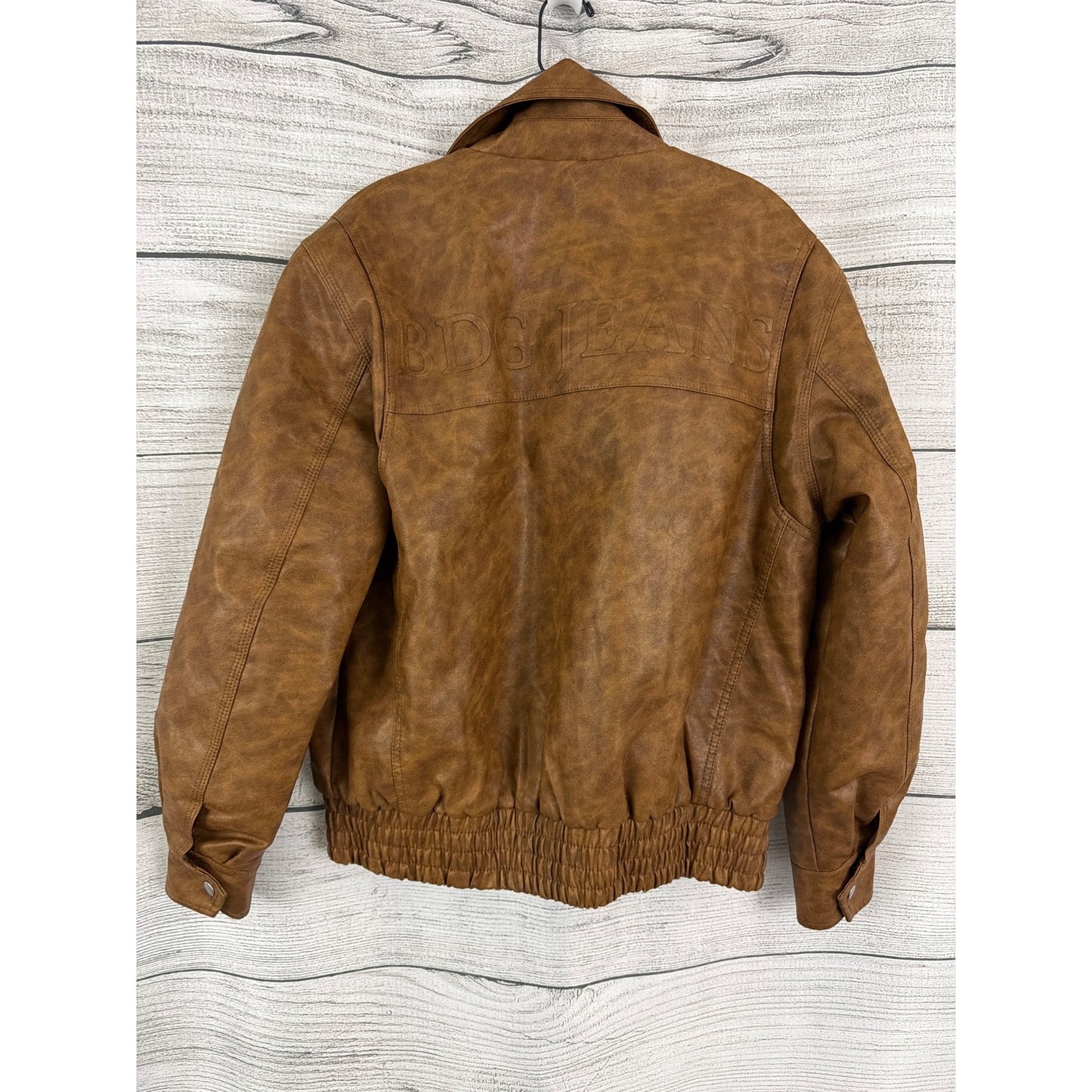 NWT BDG Sean Faux Leather Harrington Jacket XS