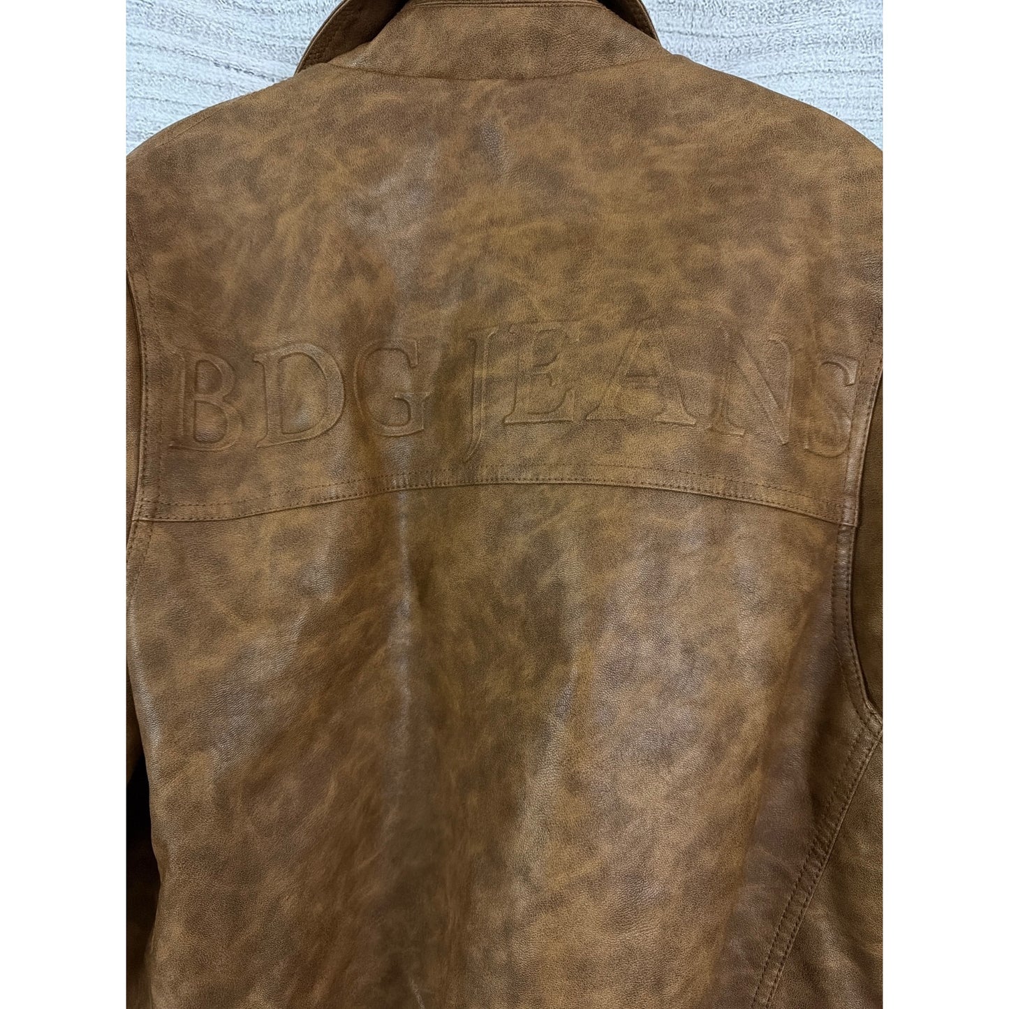 NWT BDG Sean Faux Leather Harrington Jacket XS