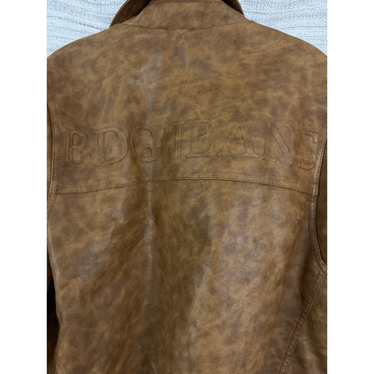 NWT BDG Sean Faux Leather Harrington Jacket XS