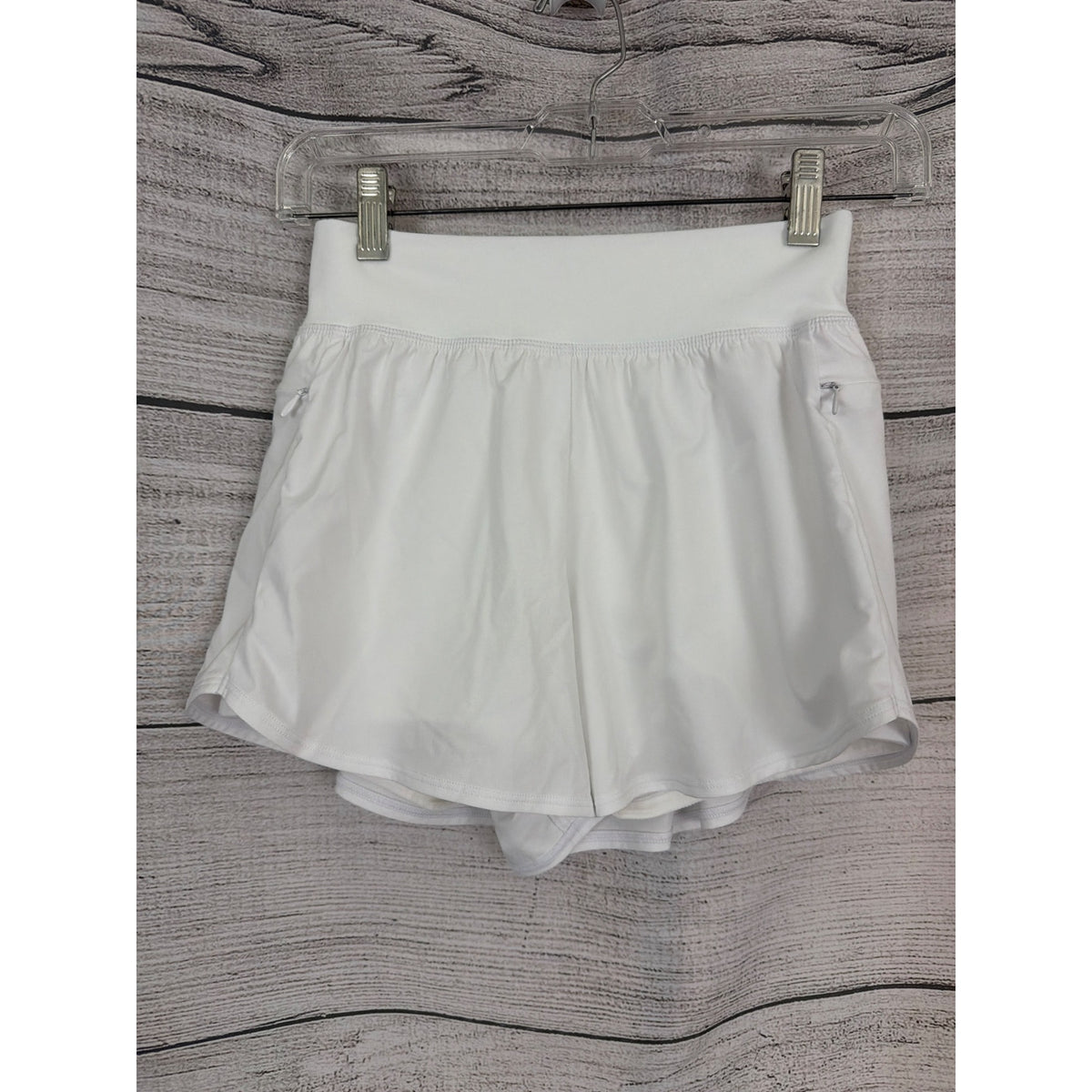 CRZ Yoga Feathery-Fit Drapey Flowy 2-in-1 Running Shorts Size XS