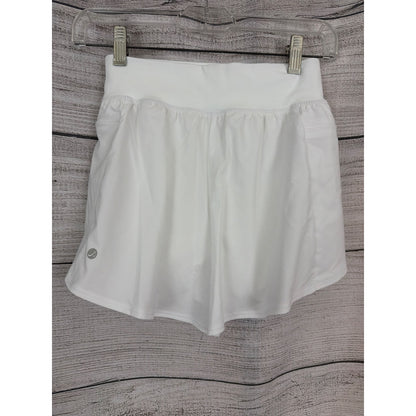 CRZ Yoga Feathery-Fit Drapey Flowy 2-in-1 Running Shorts Size XS