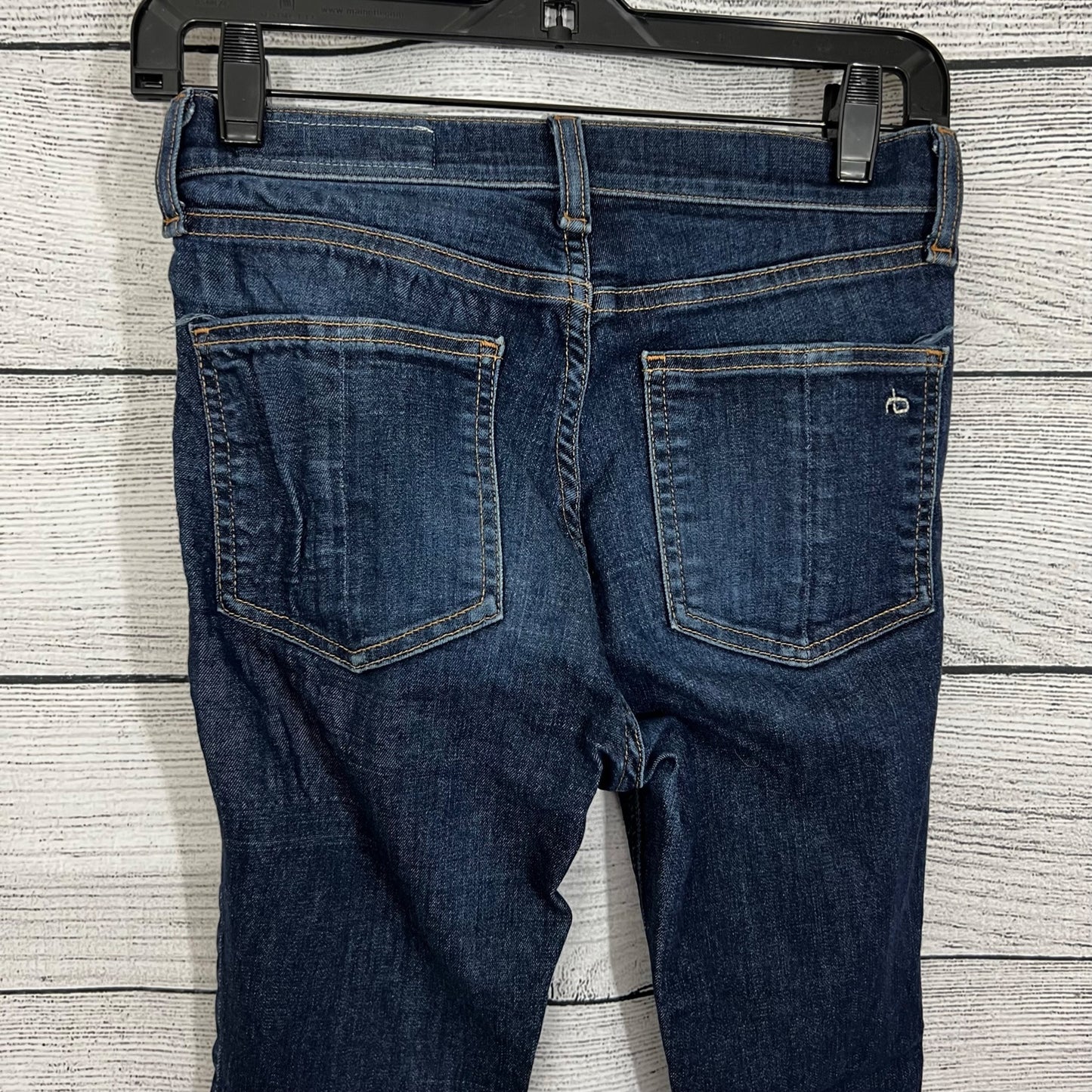 Rag & Bone 10 inch ankle Skinny Dark Wash Jeans Size 24