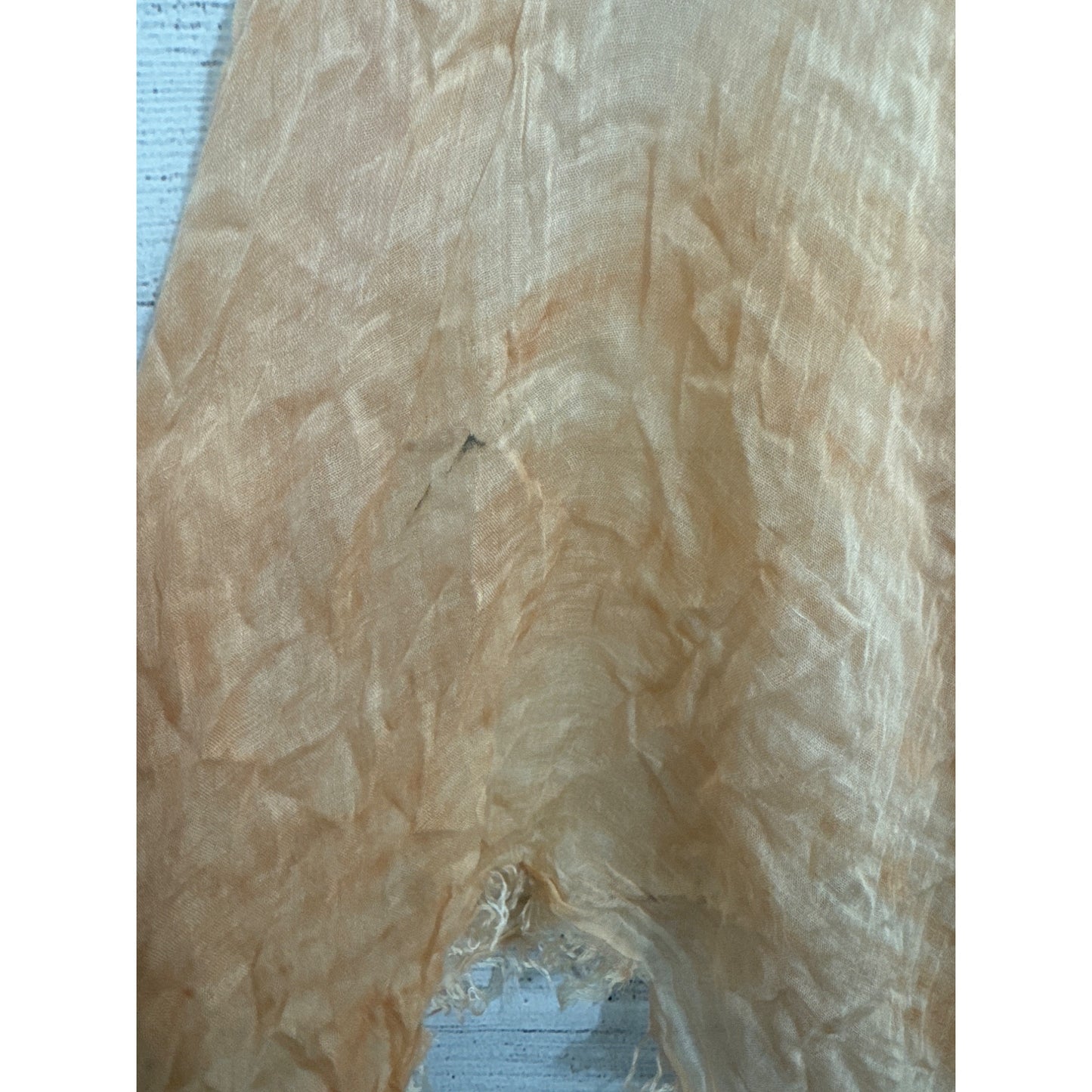 MM La Fleur Lightweight Crinkled Peachy Chic Scarf