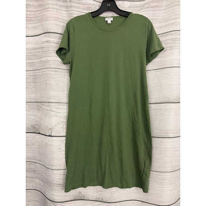 J.Crew Green Short Sleeve T-Shirt Dress Size S