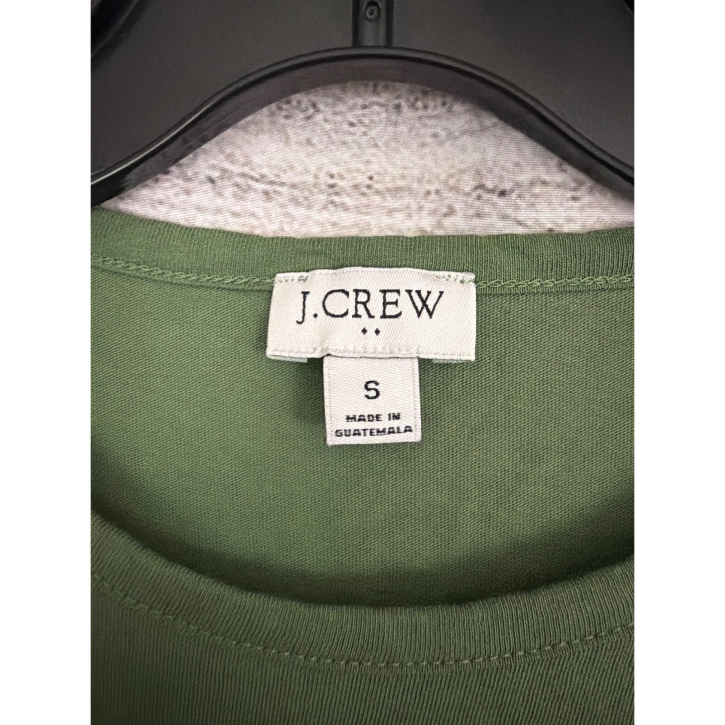 J.Crew Green Short Sleeve T-Shirt Dress Size S