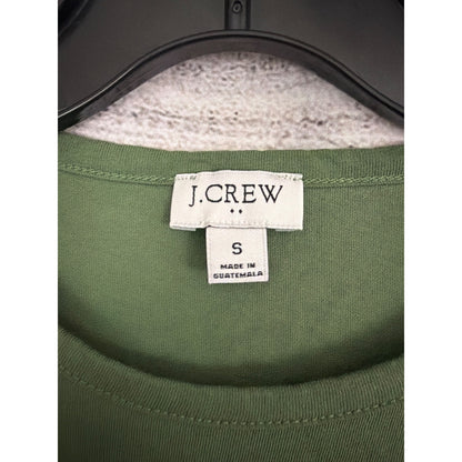 J.Crew Green Short Sleeve T-Shirt Dress Size S