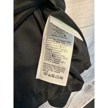 J.Crew Black Linen Blend Sleeveless Sheath Dress 00P