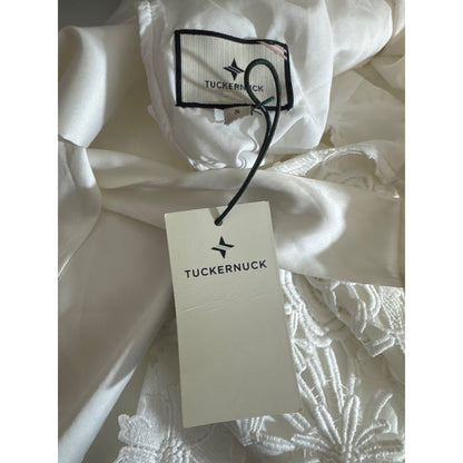 NWT Tuckernuck Blanc Guipure Lace Faye top S