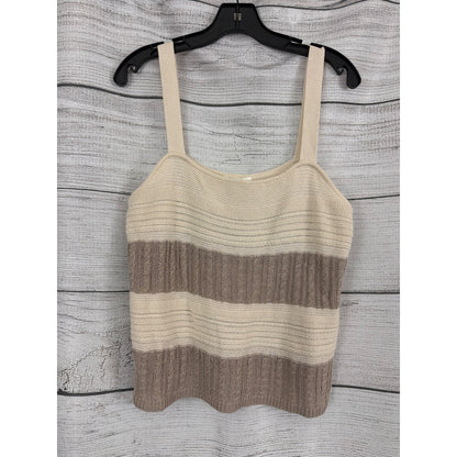 Splendid Nicola Mixed Stitch Sweater Camisole Size L
