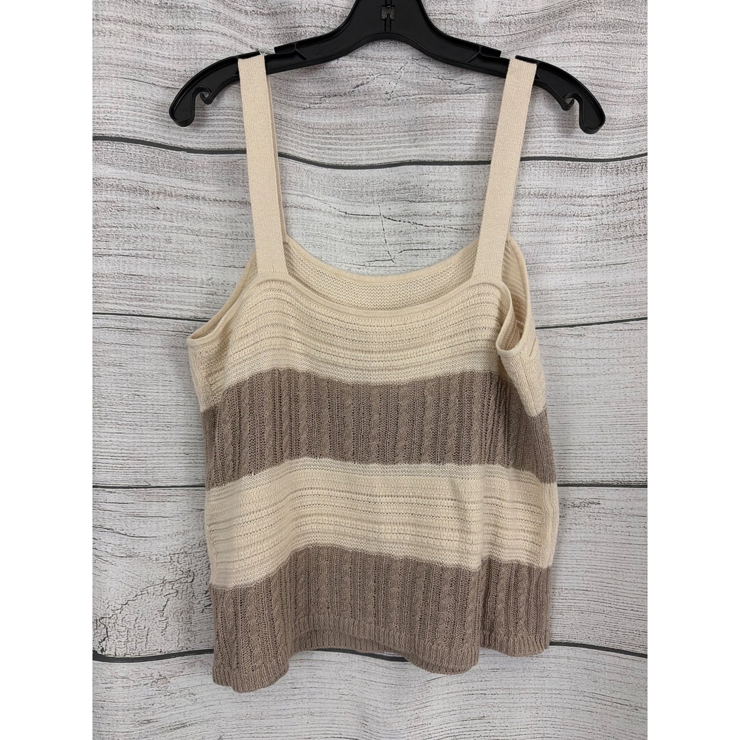 Splendid Nicola Mixed Stitch Sweater Camisole Size L