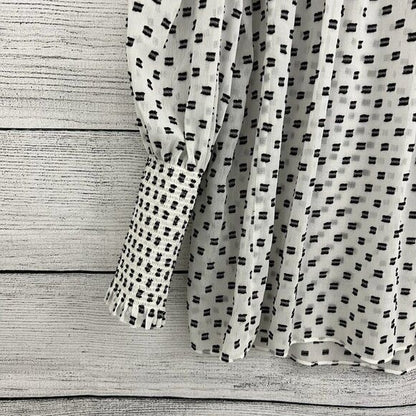 Joie Black And White Blouse