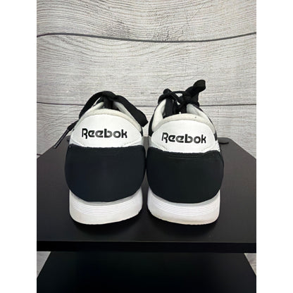 Reebok Classic Nylon Shoes Black & White Size 7.5
