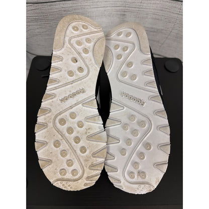 Reebok Classic Nylon Shoes Black & White Size 7.5