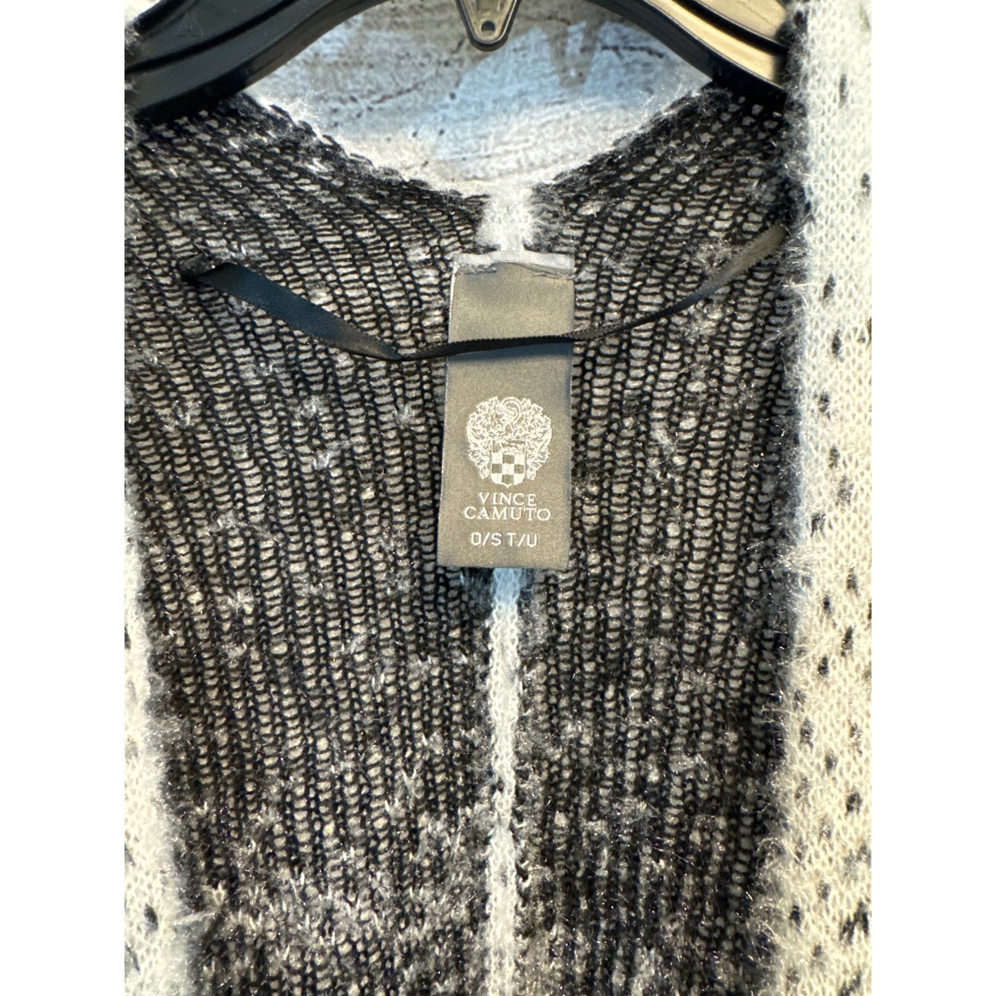 Vince Camuto Speckled Ombre Poncho One Size
