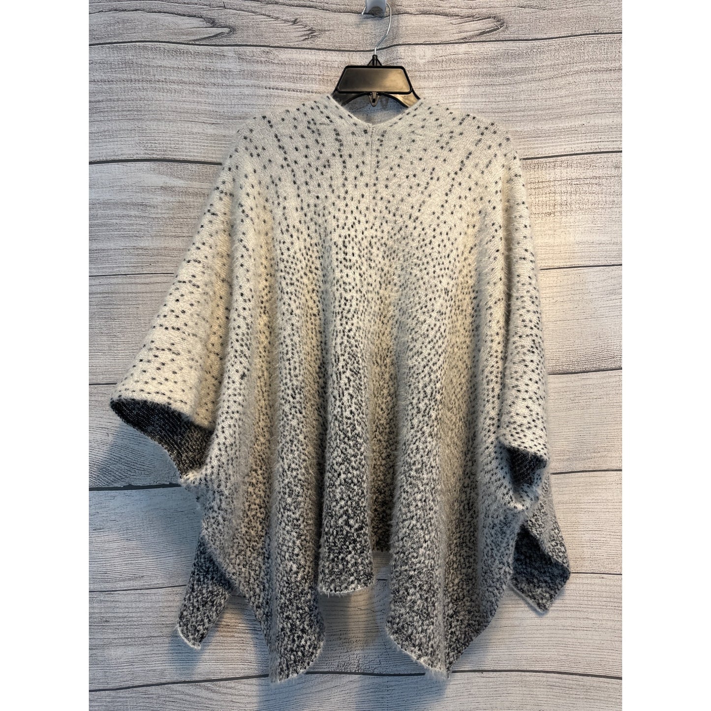 Vince Camuto Speckled Ombre Poncho One Size