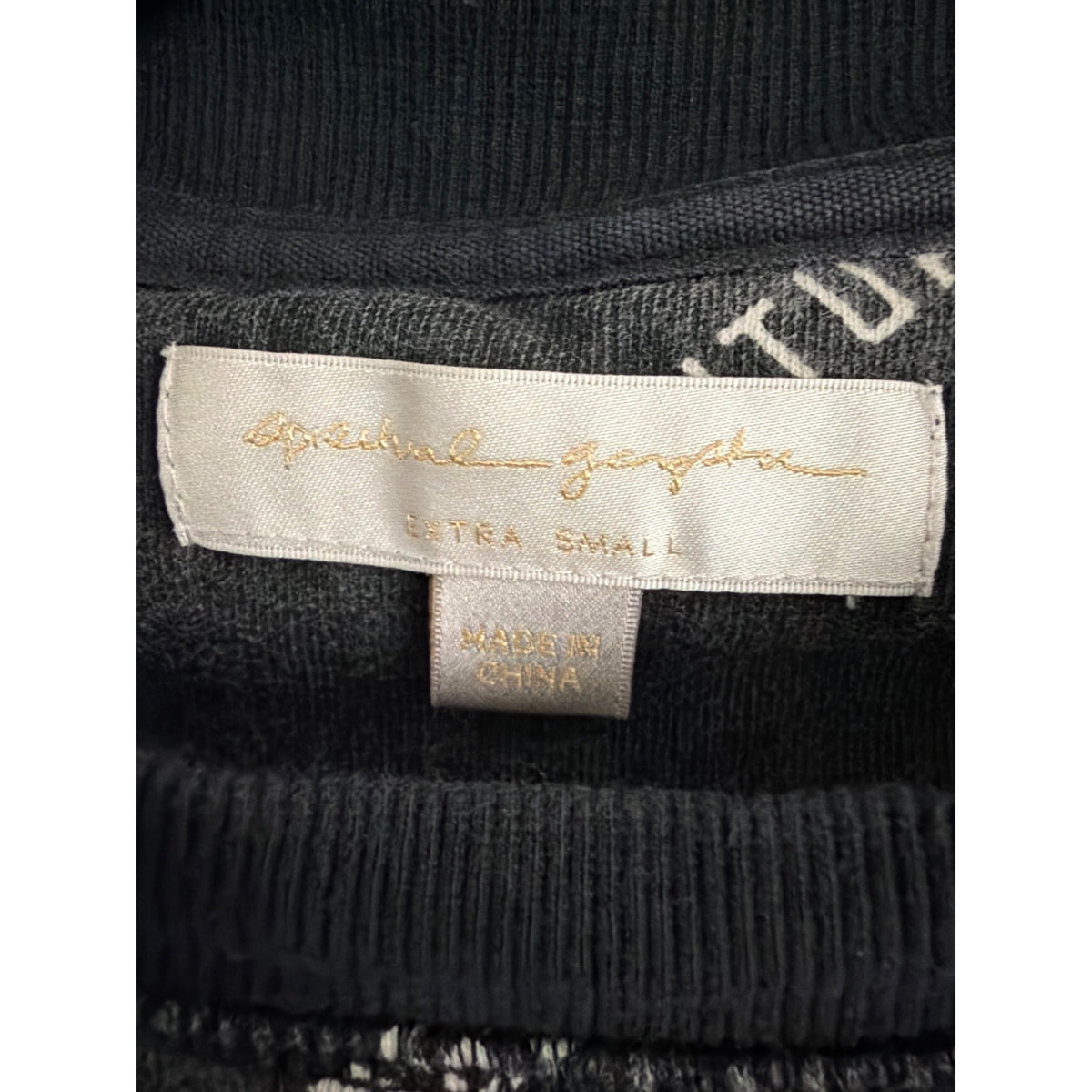 Spiritual Gangster Black Logo Sweatshirt Size XS