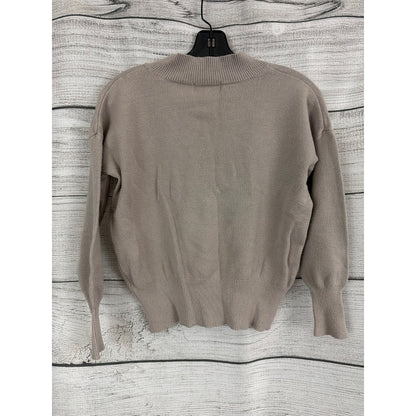 Philosophy Republic Clothing V-Neck Knit Sweater With Ribbed Trim Size S