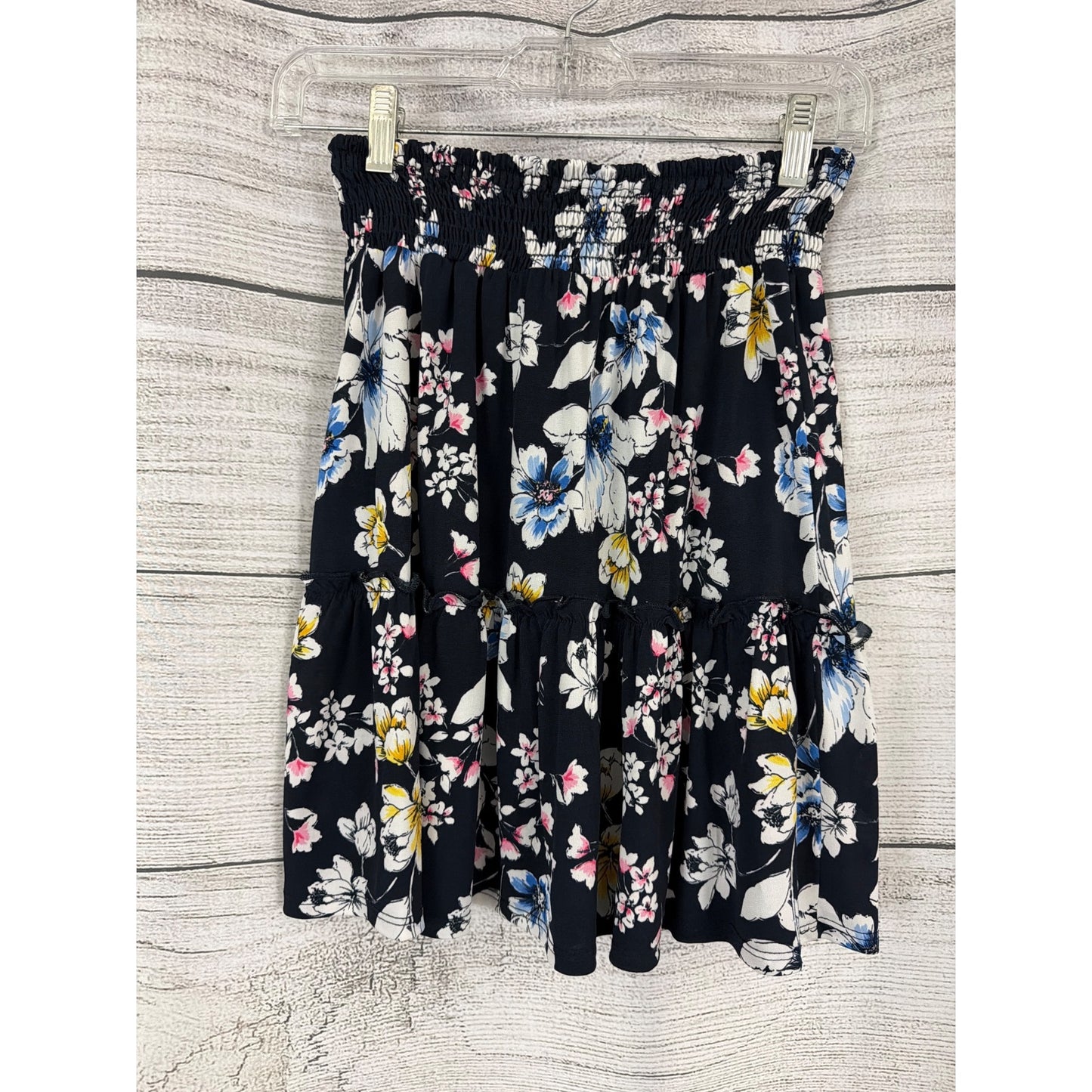 Veronica M Floral Smocked Waist Tiered Size S
