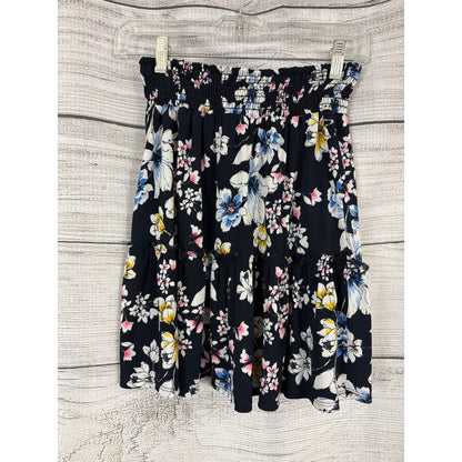 Veronica M Floral Smocked Waist Tiered Size S