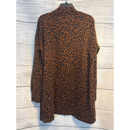 Sanctuary Lenox Leopard Cardi Sweater Size M